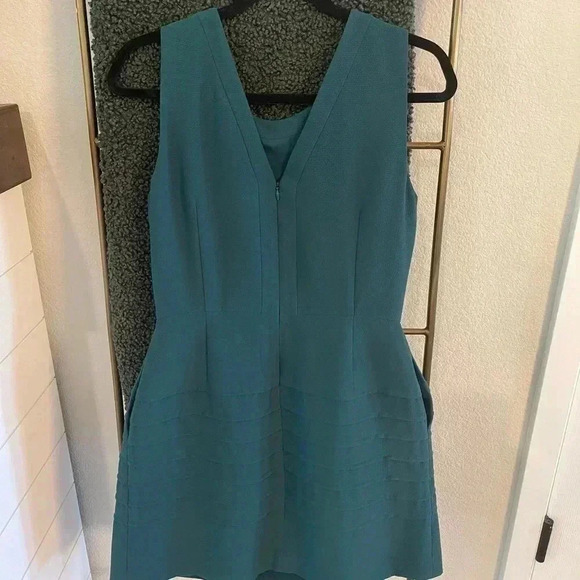 Madewell 1937 Emerald Green Dress - Picture 6 of 6
